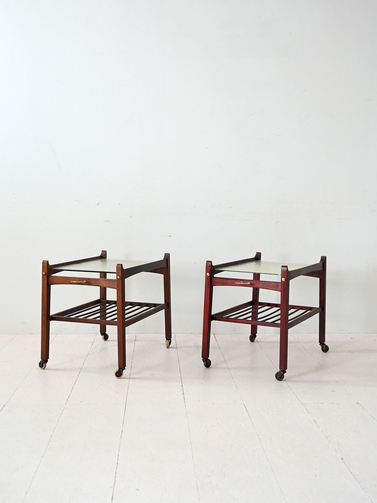 Pair Of Scandinavian Bedside Tables From The 40s/50s photo Furniture