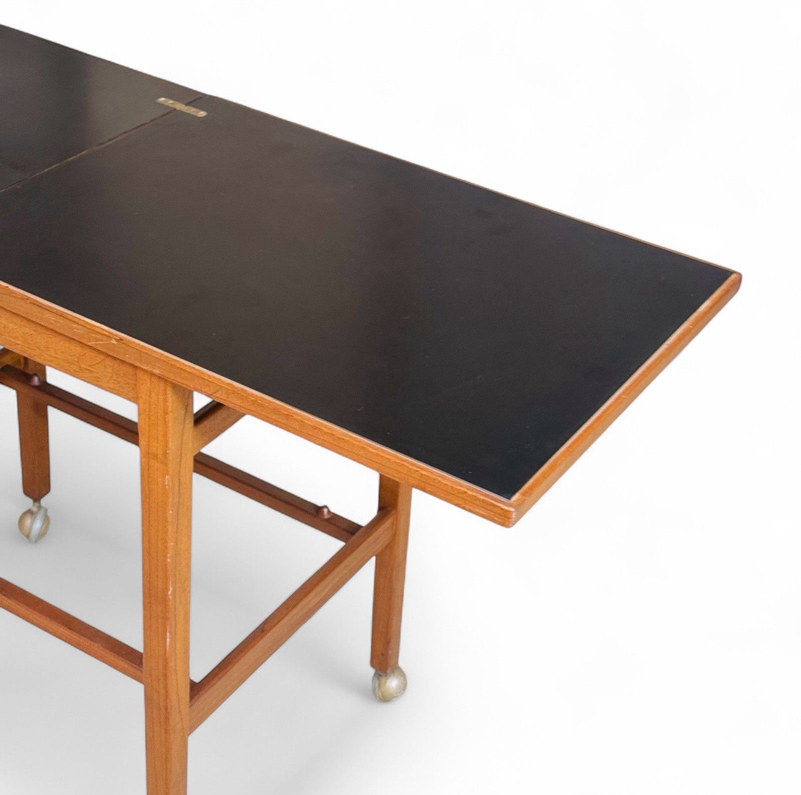 Nathan Teak Coffee Table Trolley Danish Style Mid Century Retro photo for sale
