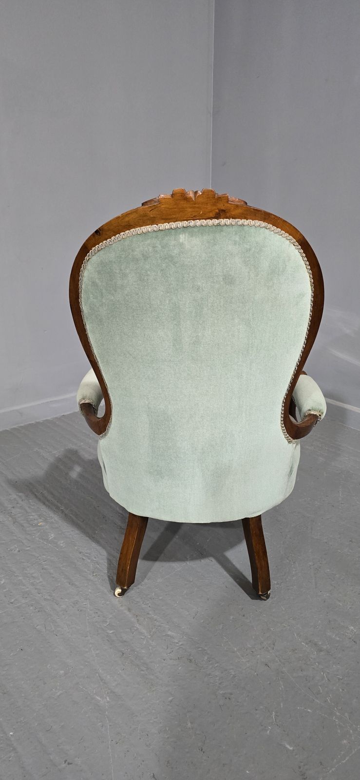 Victorian Mahogany Armchair, 1800s photo vinterior