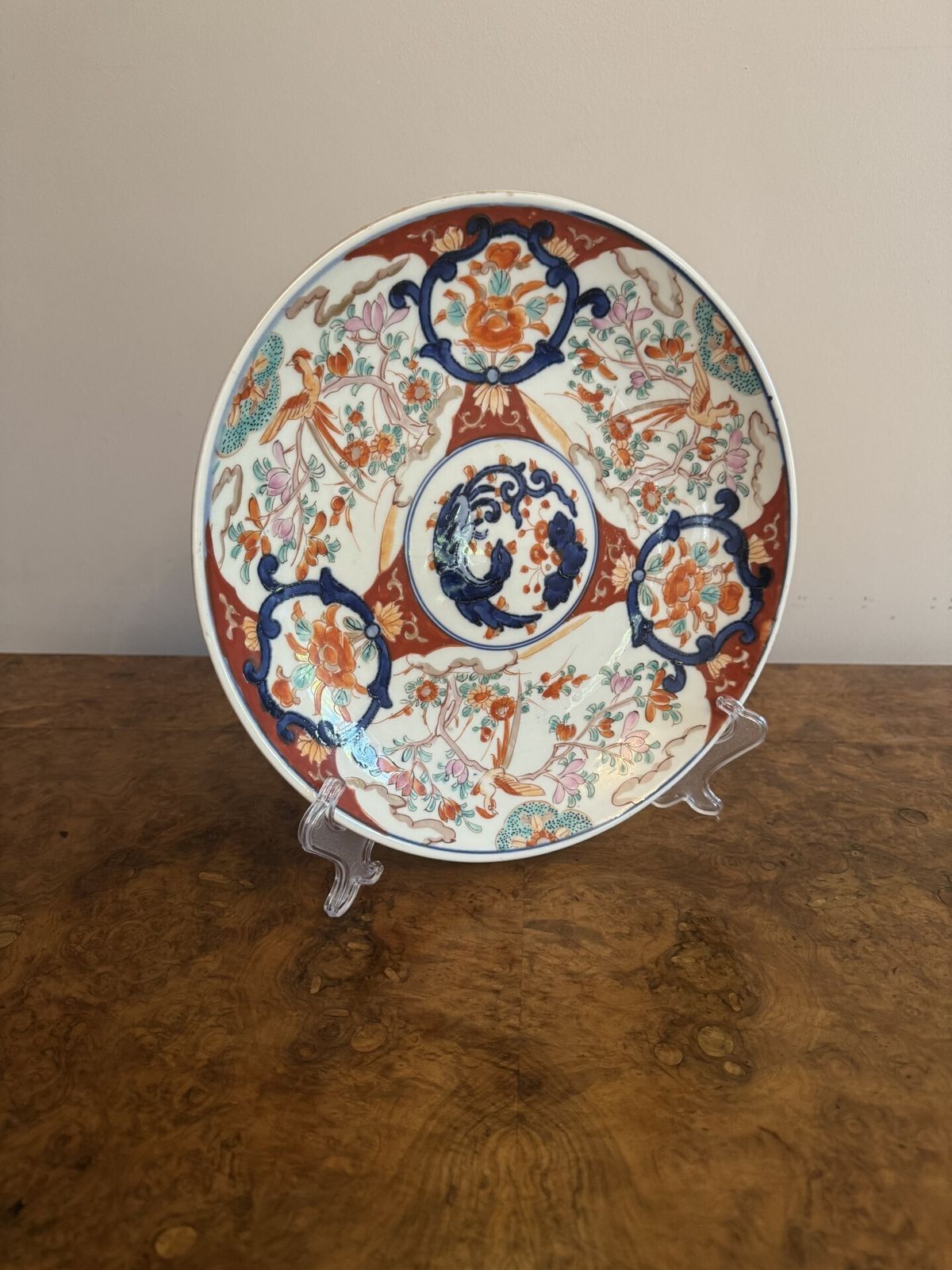 Wonderful Quality Antique Japanese Imari Plate photo furniture