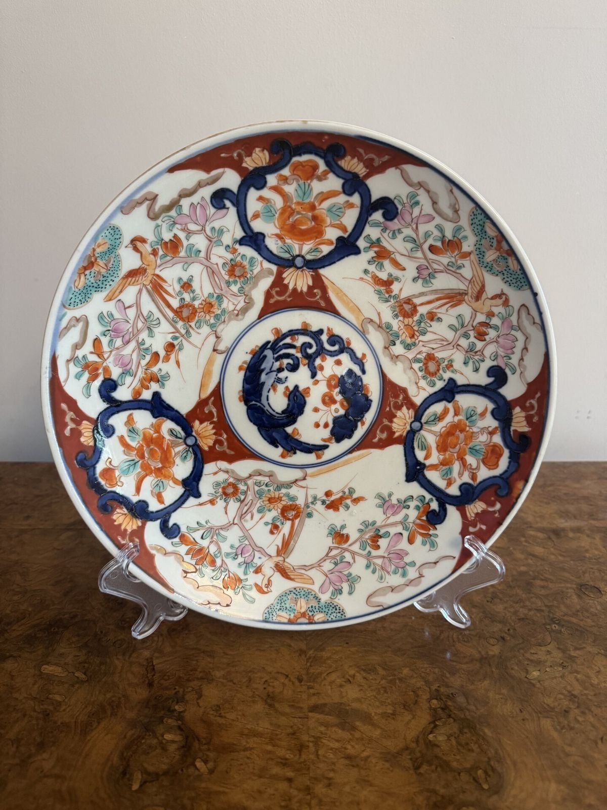 Wonderful Quality Antique Japanese Imari Plate photo for sale