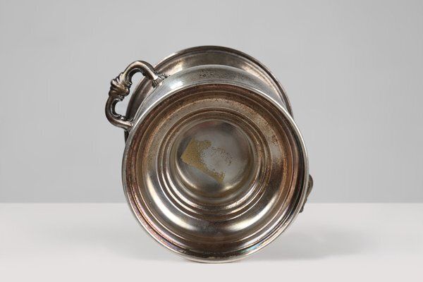 photo furniture Mid Century French Silver Plated Copper Champagne Bucket, 1890s