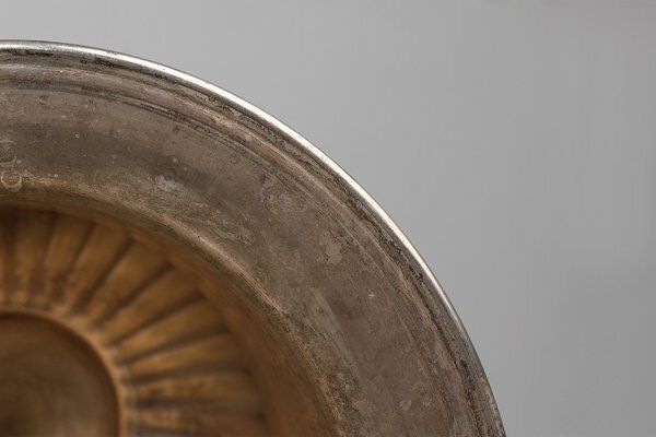 photo furniture Antique Medicis Shaped Silver Plated Copper Champagne Bucket, 1890s