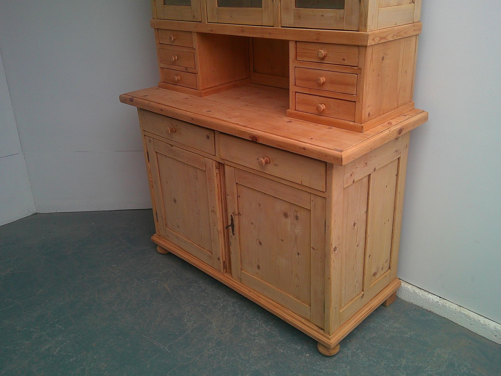 A Superb Victorian Pine 6 Spice Drawer Dresser To Wax / Paint photo for sale
