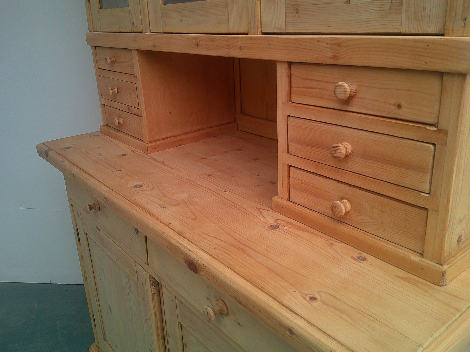 A Superb Victorian Pine 6 Spice Drawer Dresser To Wax / Paint photo 995.0