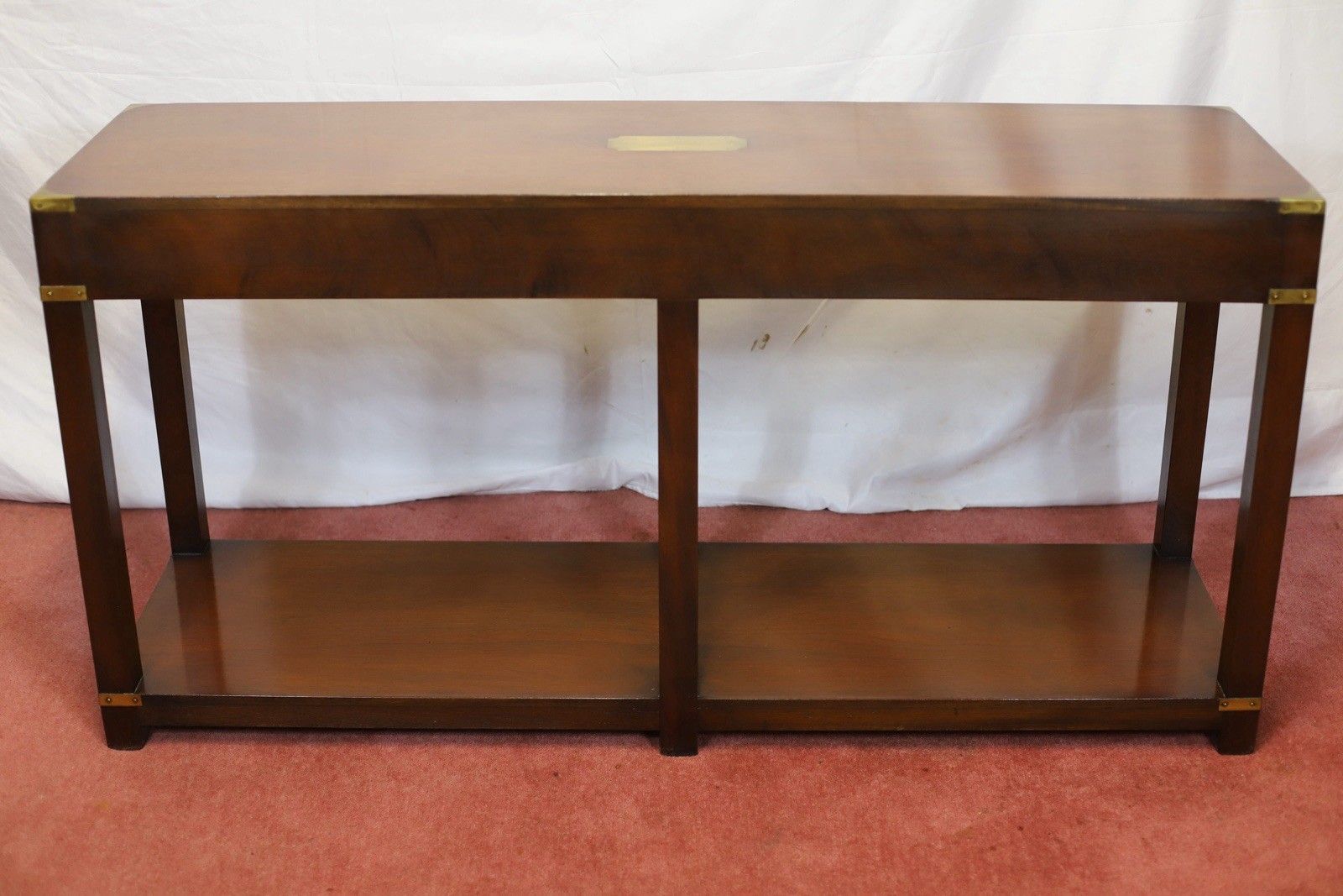 photo for sale Lovely Harrods London R.E.H Kennedy Military Campaign Console Table