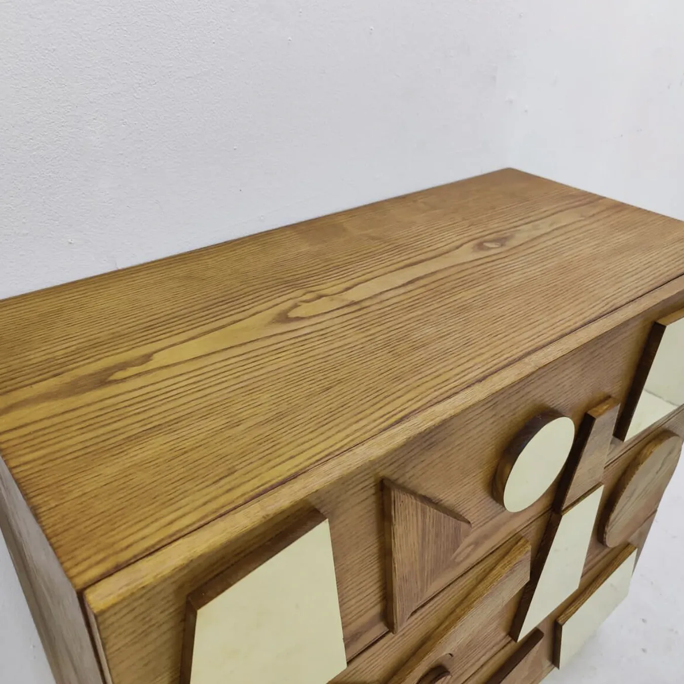 Contemporary Chest Of Drawers, Wood And Brass, Italy – Sold Individually photo buy