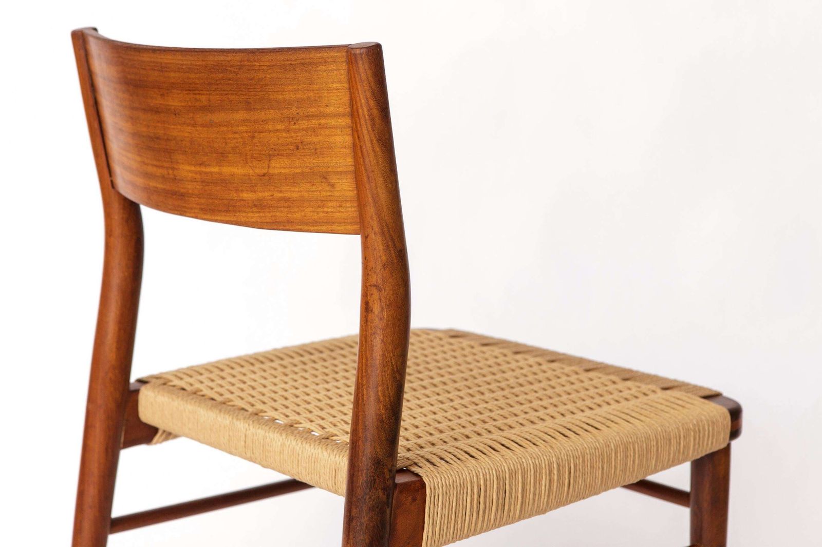 2 Of 16 Teak Dining Chairs By Georg Leowald For Wilkhahn, Germany – Model 351, Mid Century Modern, 1960s photo vintage