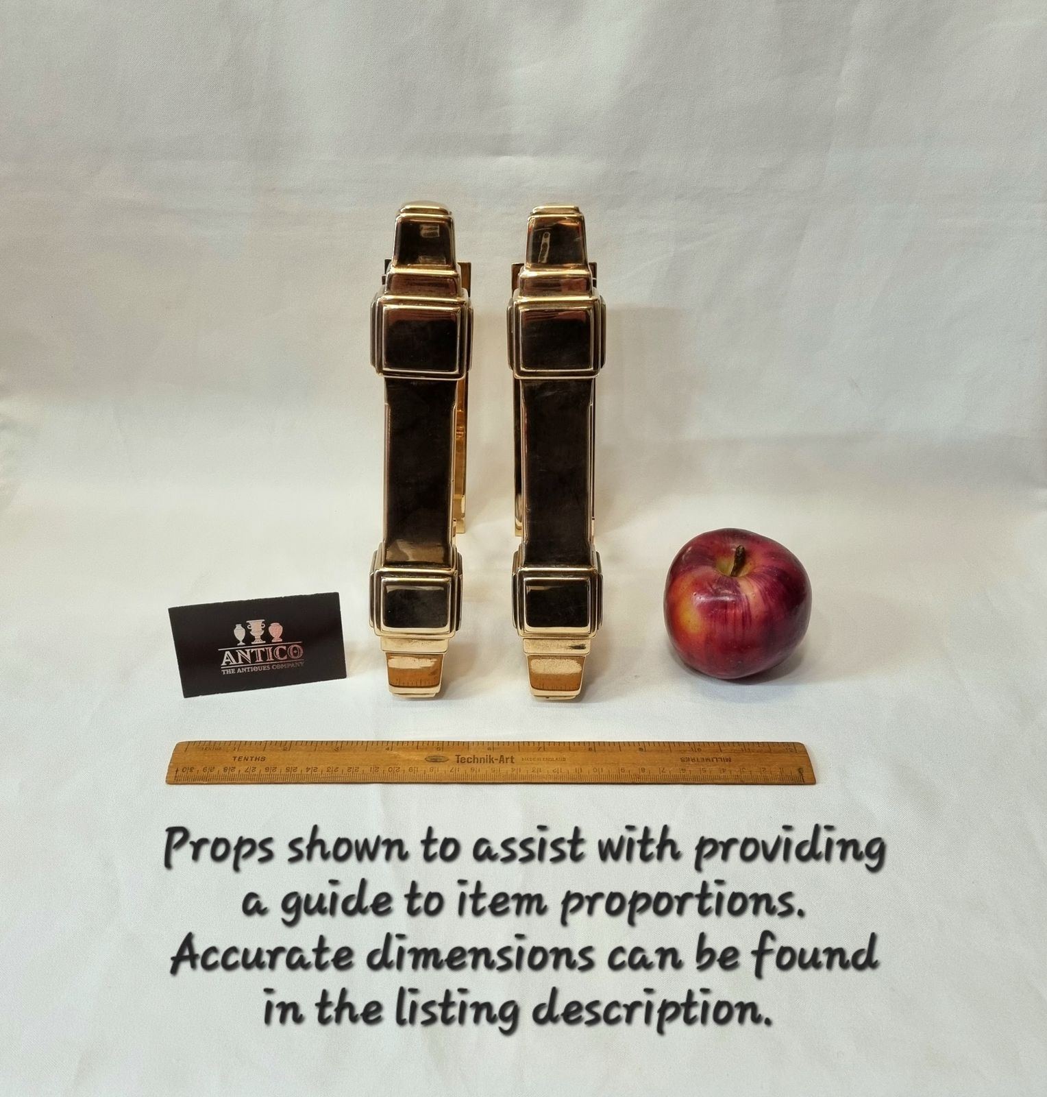 An Exceptional Pair Of Top Quality Early Art Deco Bronze Door Pull Handles Including Lovely Backplate Fittings, Weighing Over 4.75 Kg. photo for sale