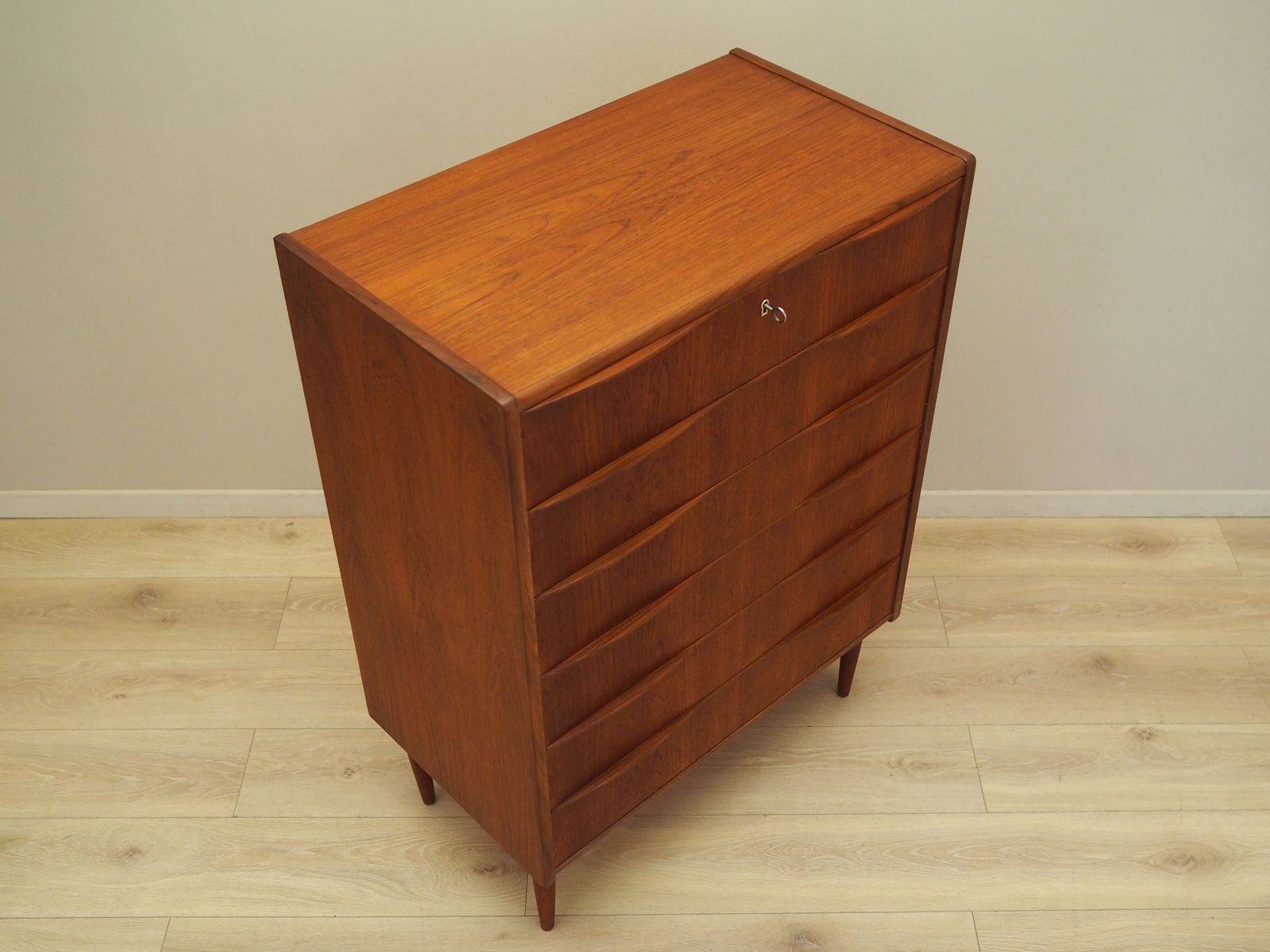 Teakhouten Ladekast, Deens Design, Jaren 1970, Productie: Denemarken photo vinterior