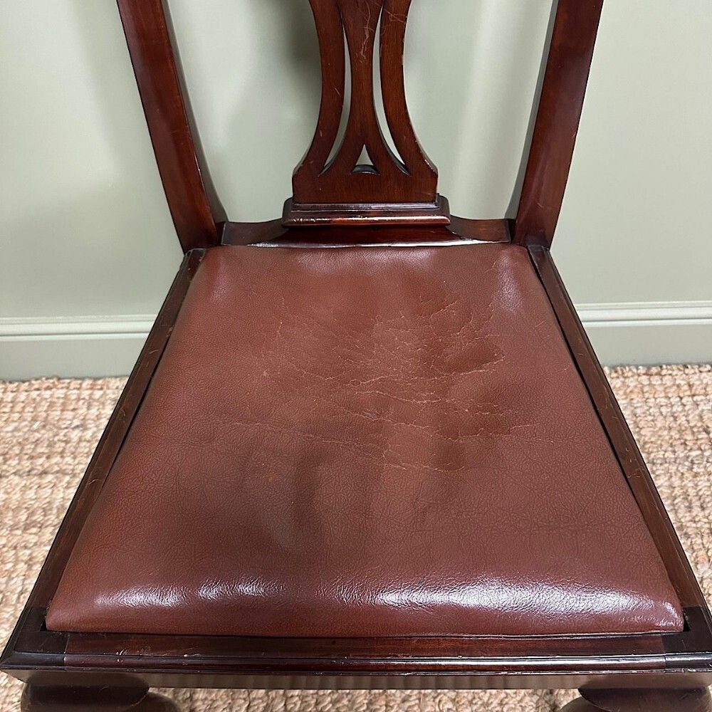 photo furniture Quality Set Of 8 Antique Victorian Dining Chairs By William Walker & Sons