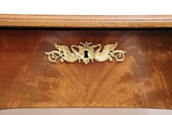 photo vintage Early 20th Century Wooden Writing Desk