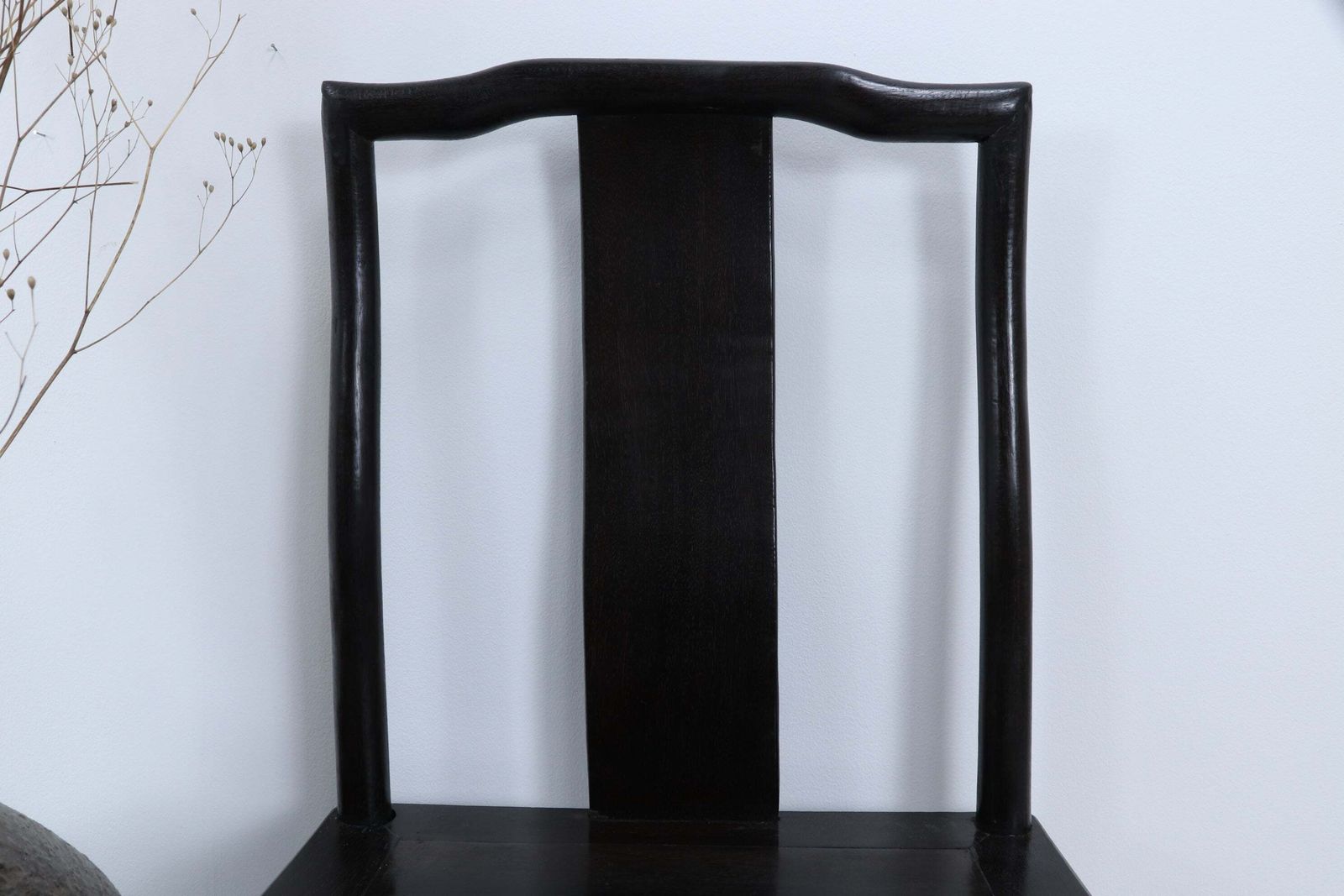 Late 19th Century Chinese Yoke Ebony (Wumu) Chairs photo furniture