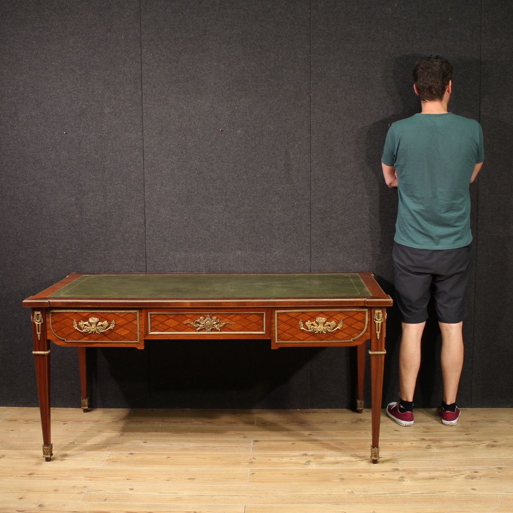 20th Century French Louis XVI Style Writing Desk photo furniture