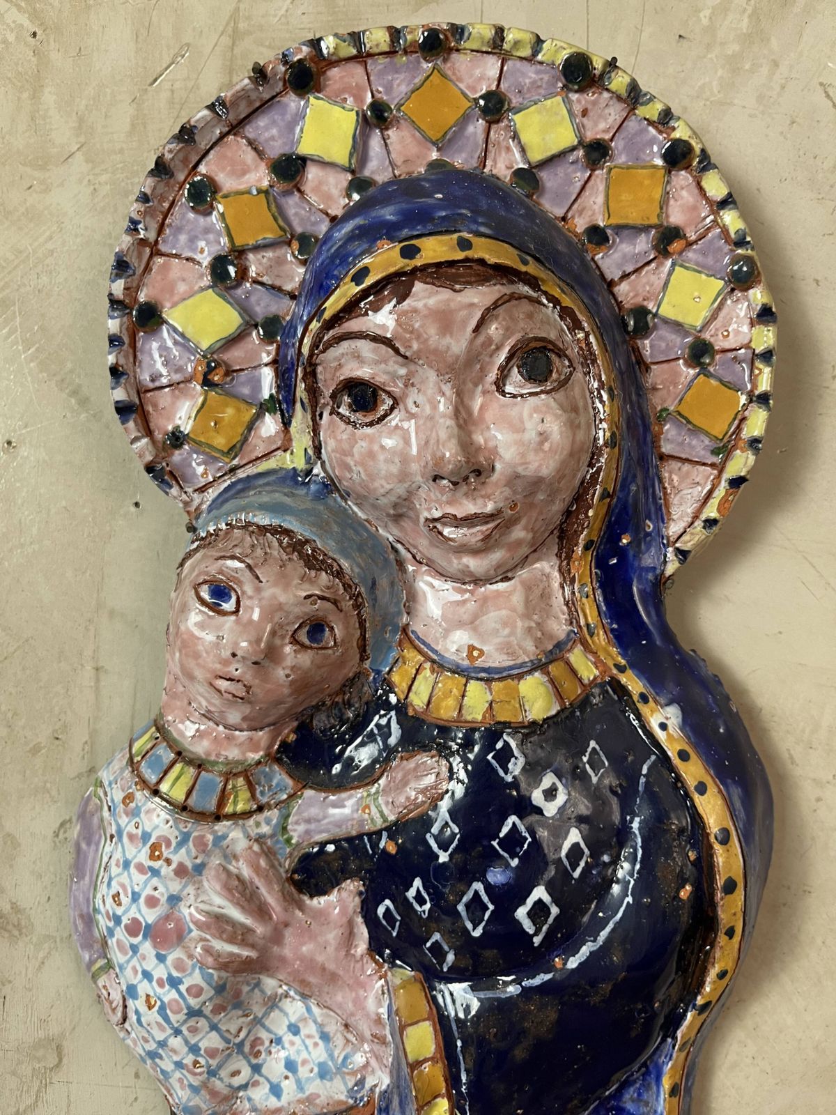 Decorative Ceramic Statue photo Art