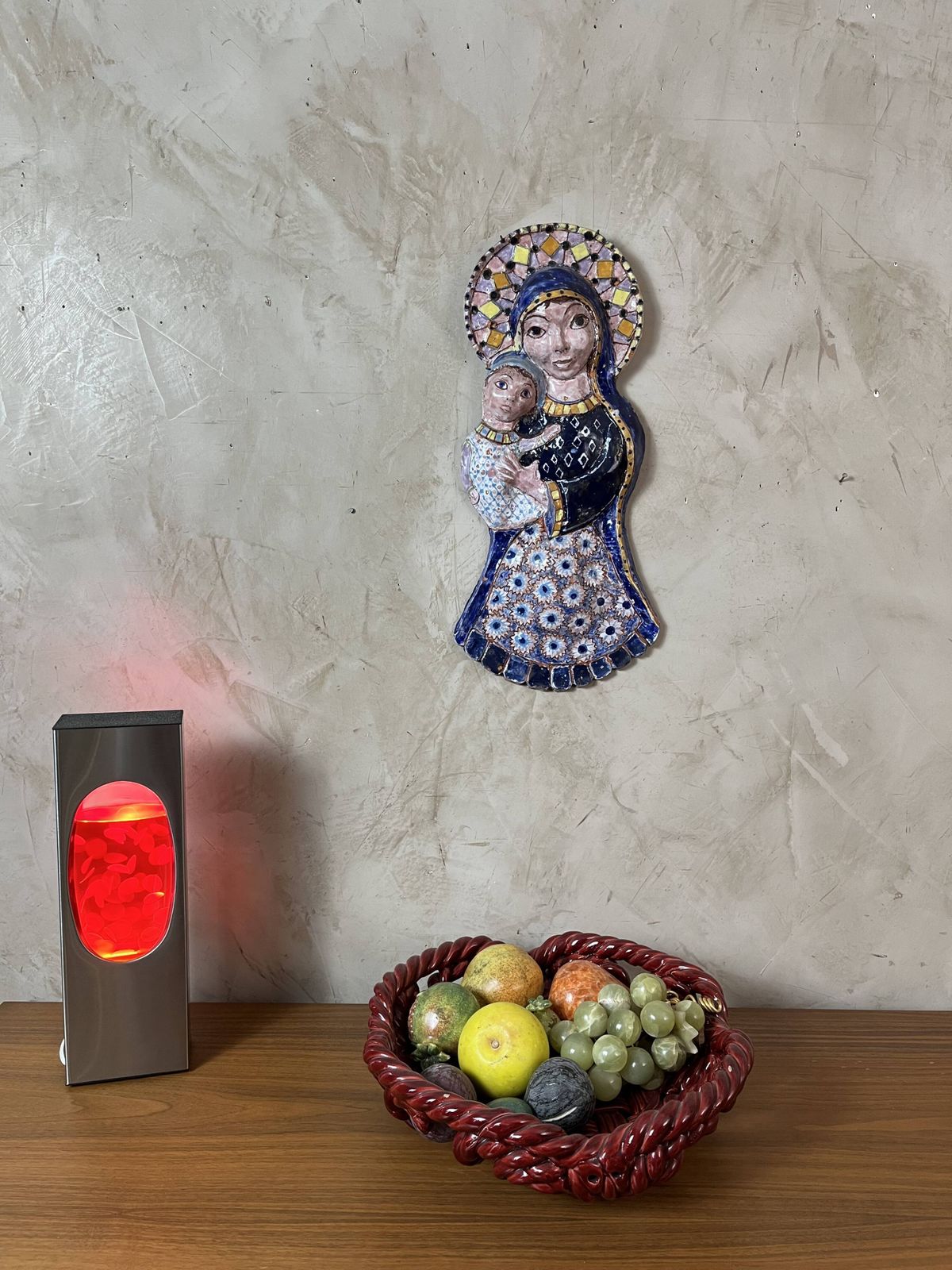Decorative Ceramic Statue photo vintage