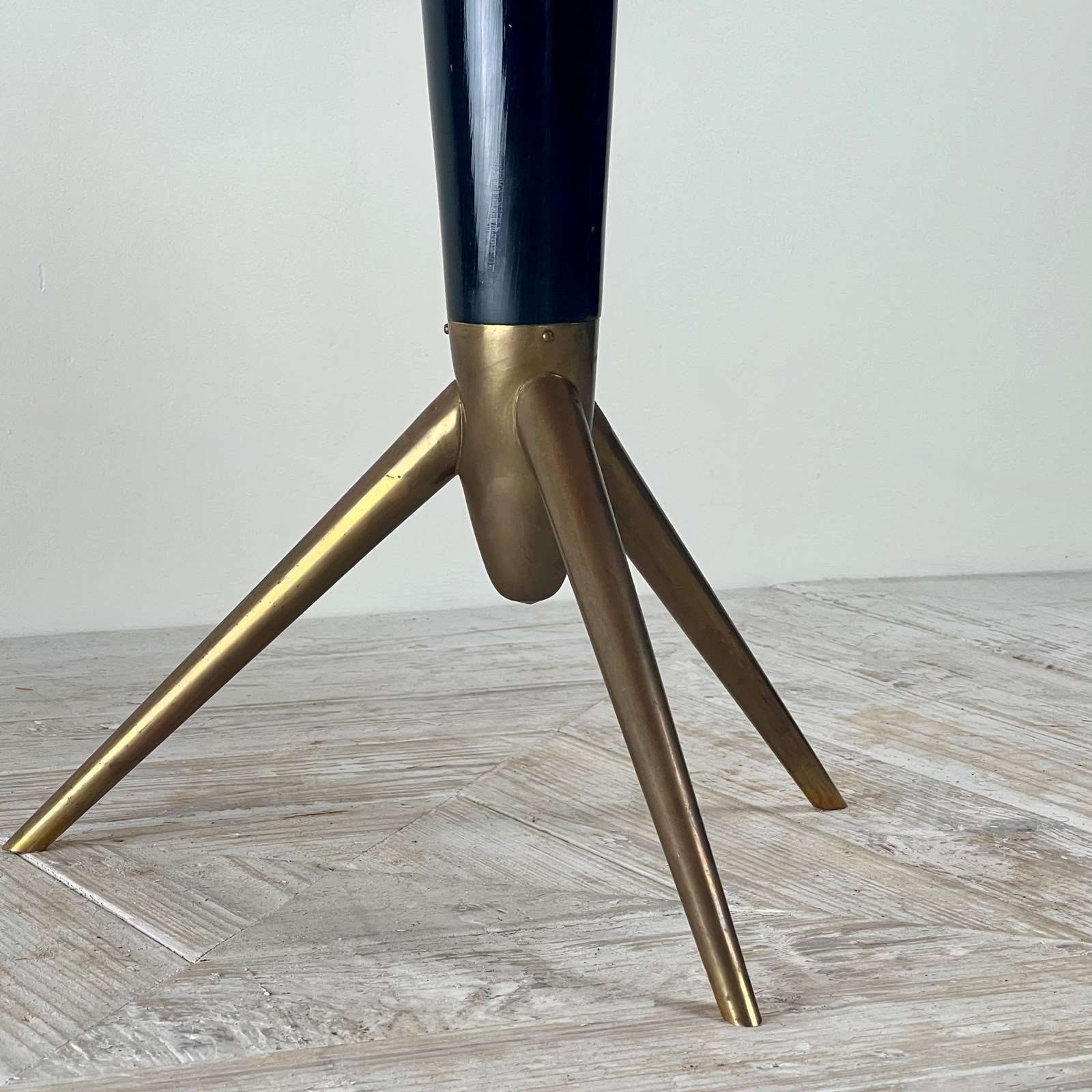 Italian Lacquered Goatskin Trompe L'oeil Table Attributed To Aldo Tura photo 1265.0