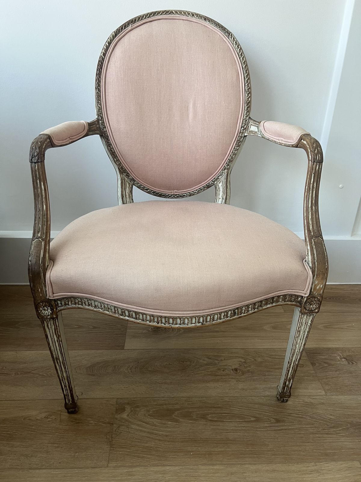Antique French Louis XVI Style Armchair