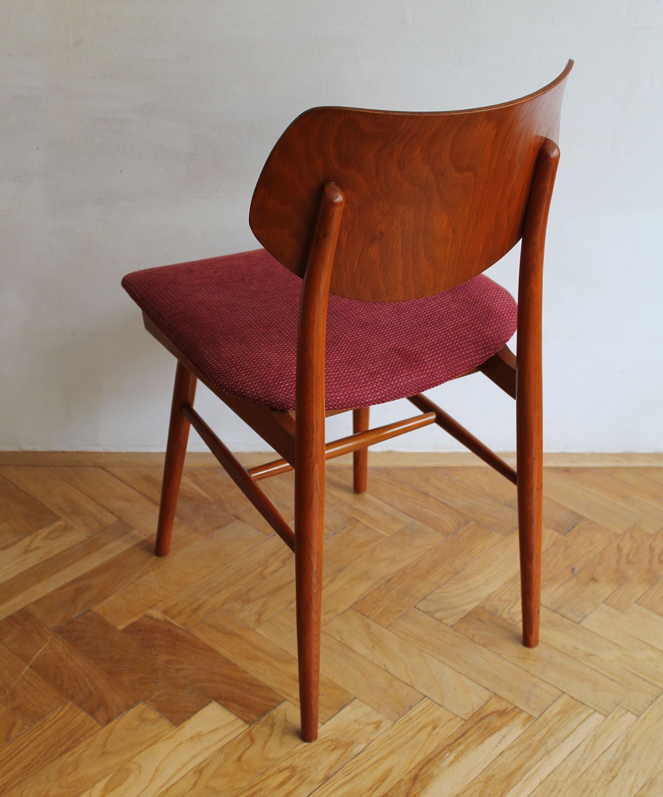 photo furniture Set Of Four 1960s Czech Dining Chairs By Ton With Scandi Influence