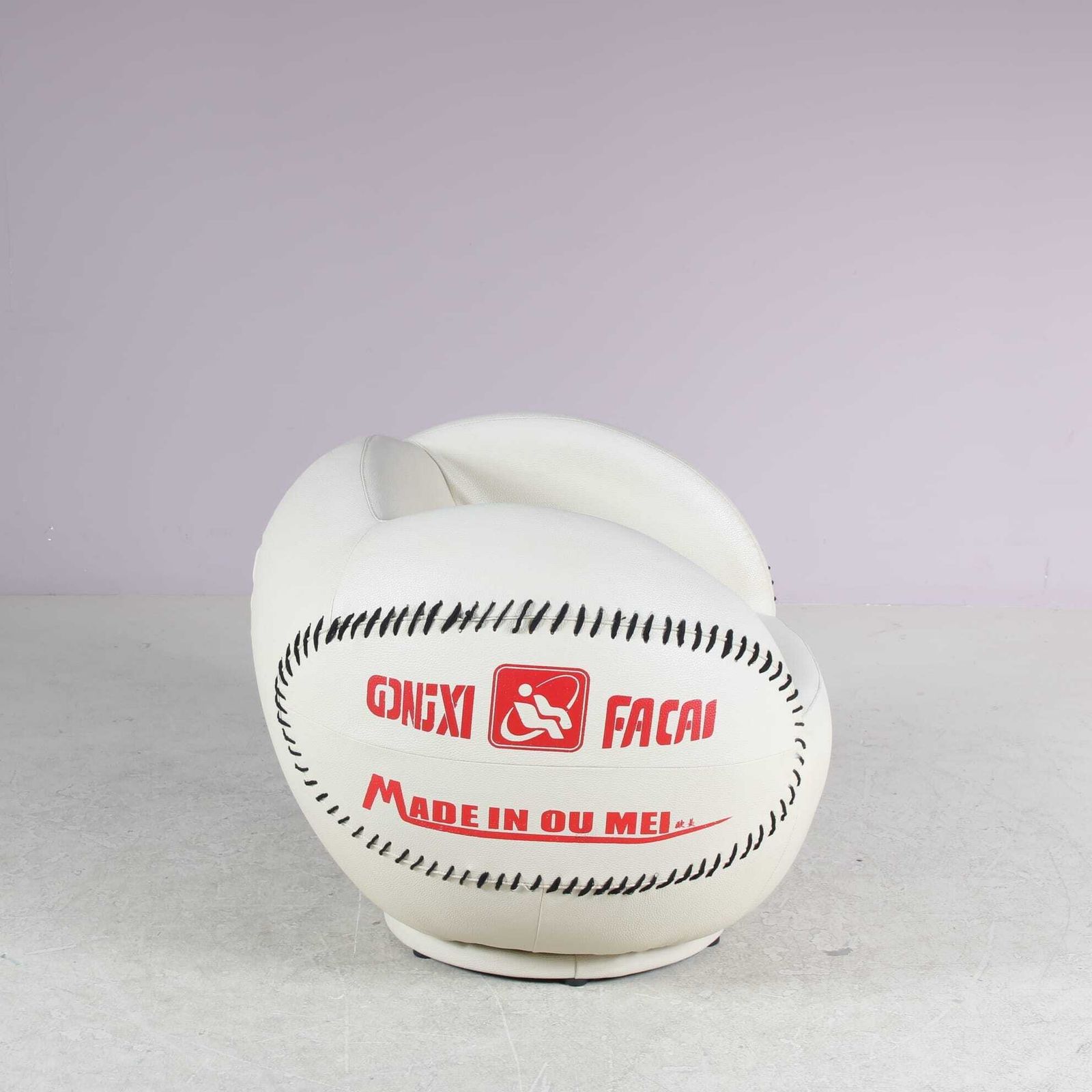 451.0 1980s Pop Art Style “Baseball” Chair From China photo