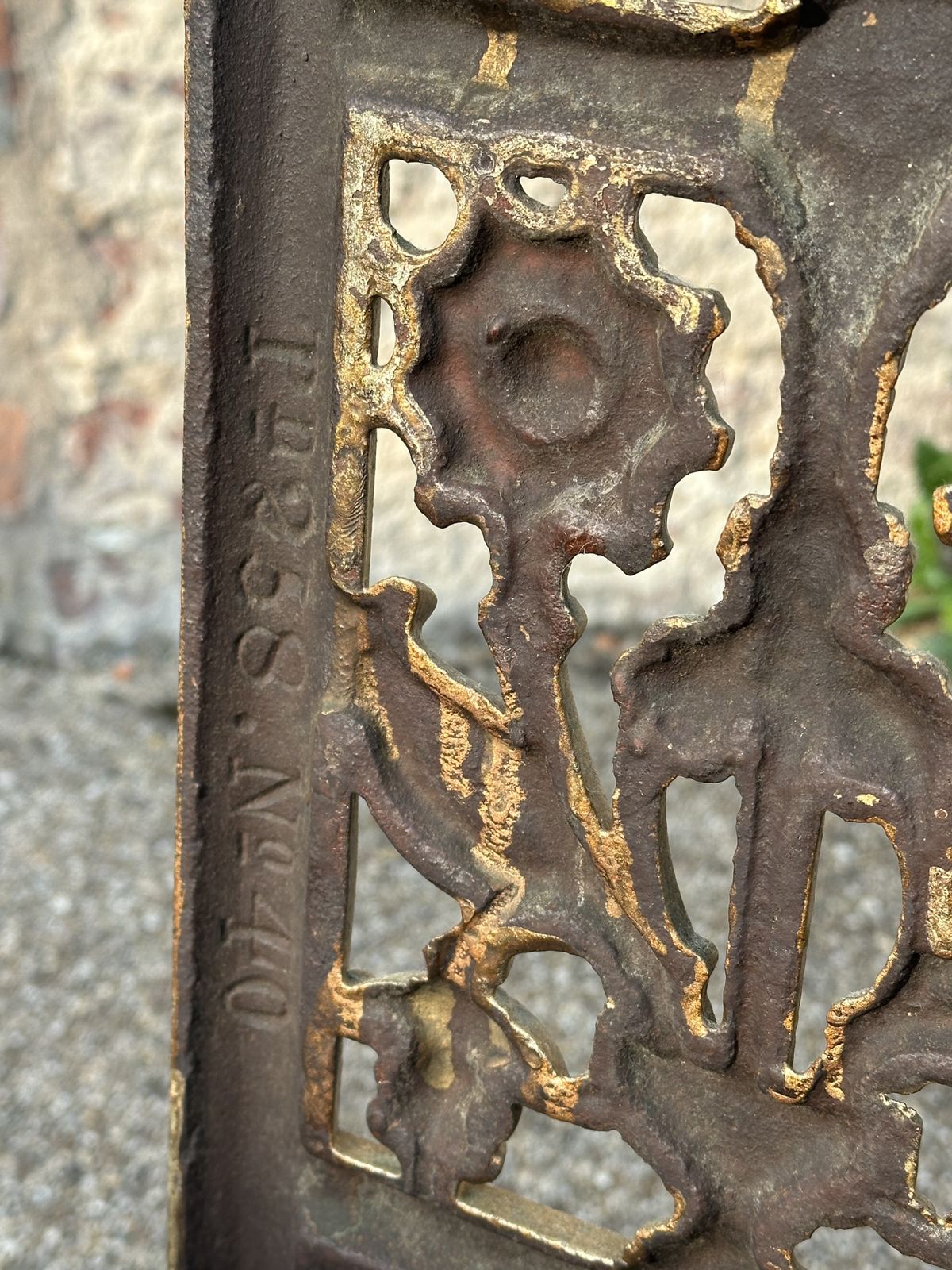 A Falkirk Ironworks Stick Stand In The Manner Of Christopher Dresser, Fourth Quarter 19th Century photo Furniture
