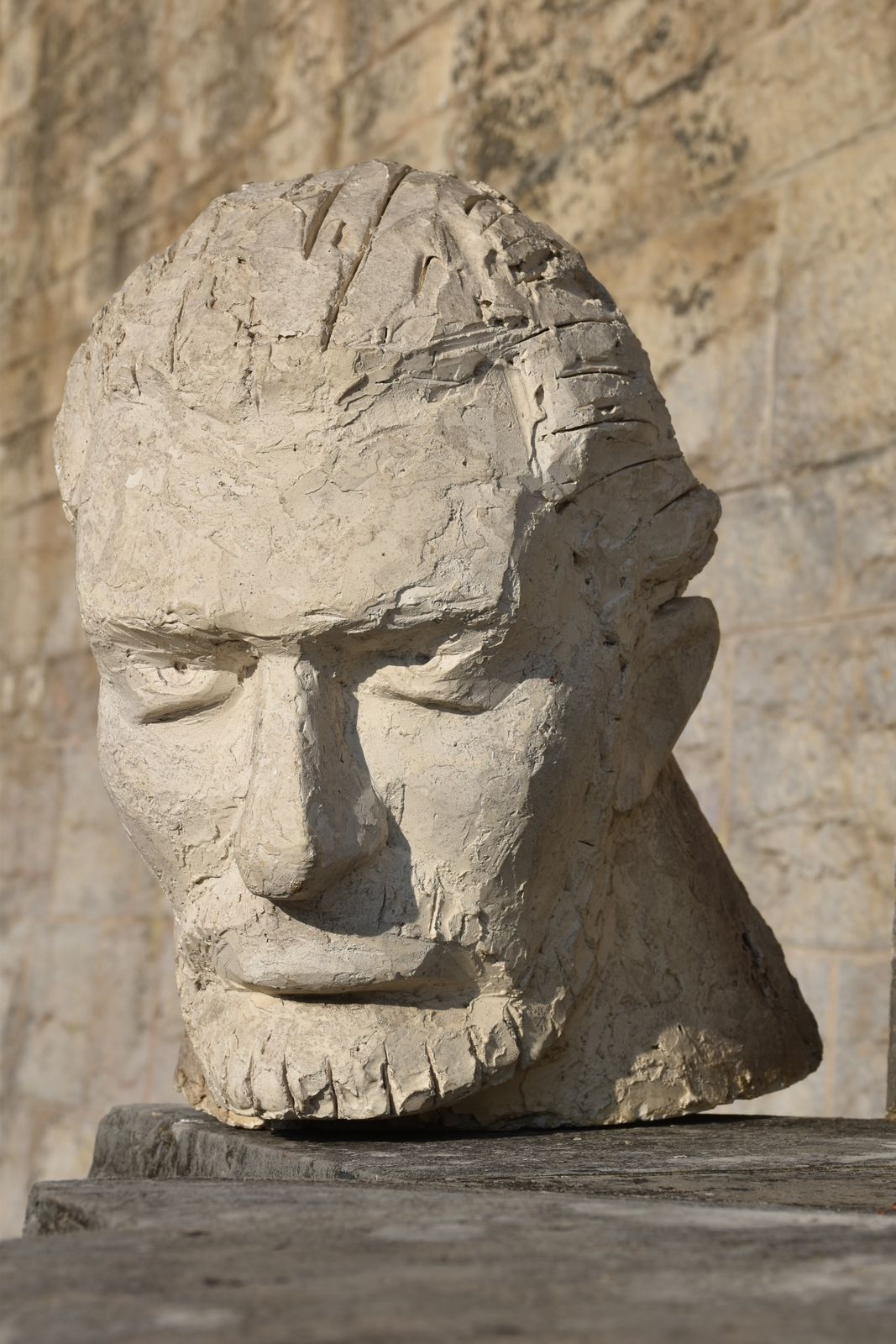 Flaminio Bertoni (Designer Of The Citroën 2cv And Ds), Head Of A Bearded Man (1938) photo furniture