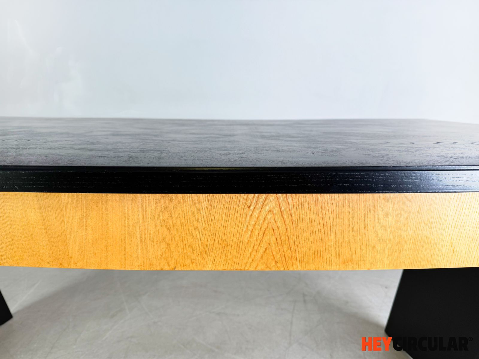 Erich Stratmann Chef Desk Elm Wood 1950 photo 1890.0