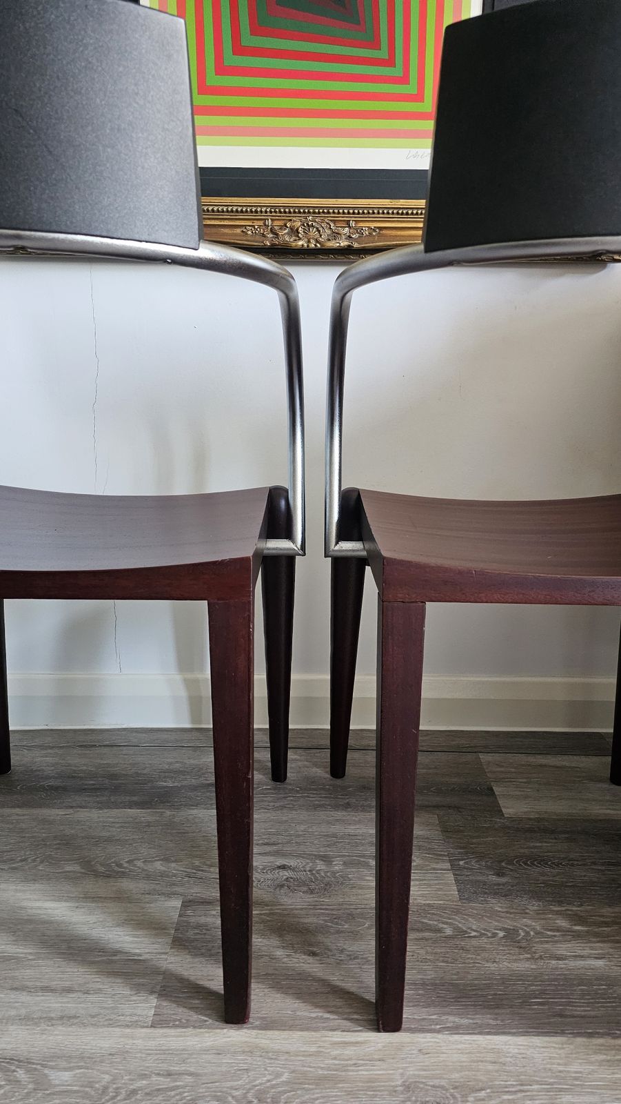 Ultra Rare Philippe Starck Chair By Maletti 1980's/90’s photo vinterior