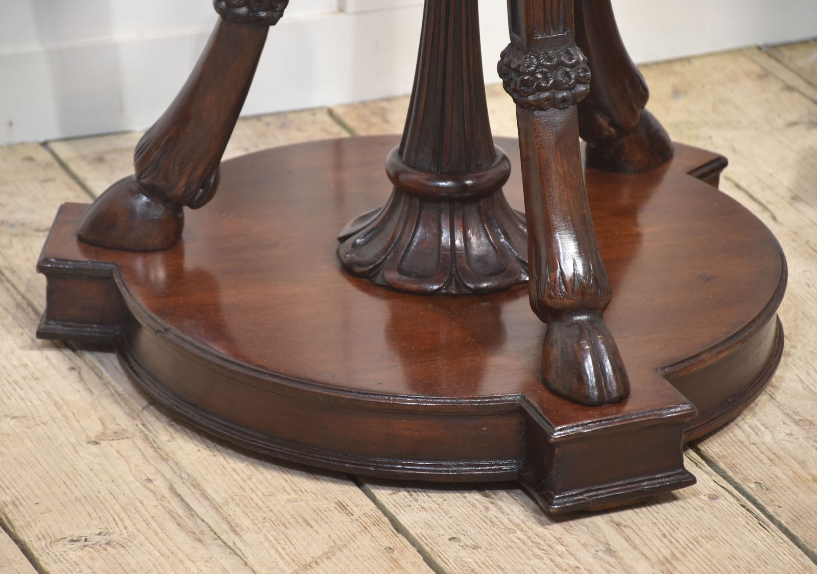 Pair Of Carved Mahogany Stands photo buy