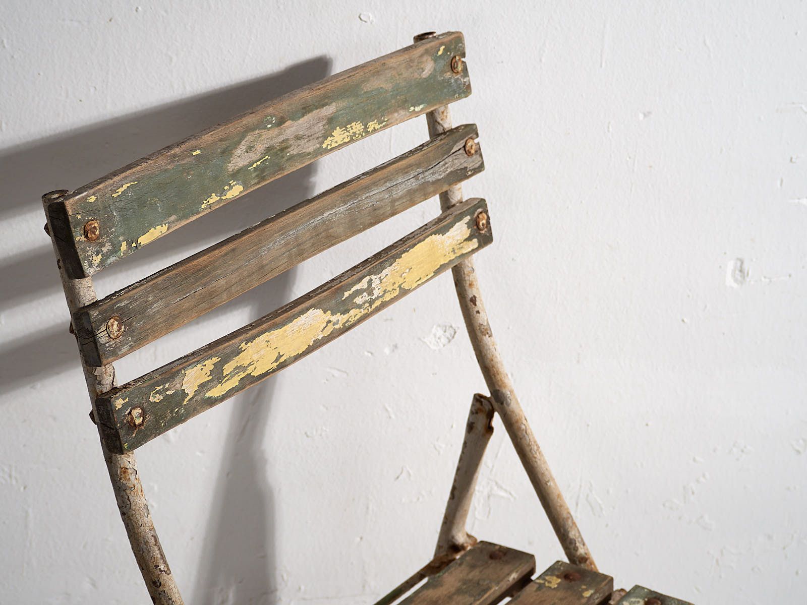 Antique Garden Chairs (C.1920).Set Of 4 Pieces #31 photo vintage