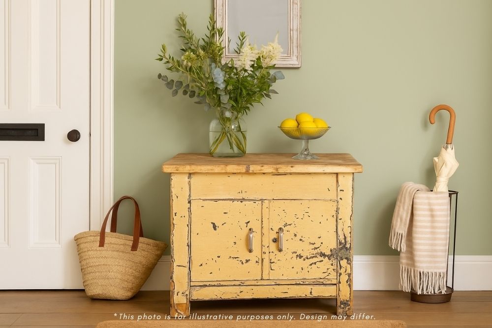 photo furniture Small Pine Boot Storage Cupboard
