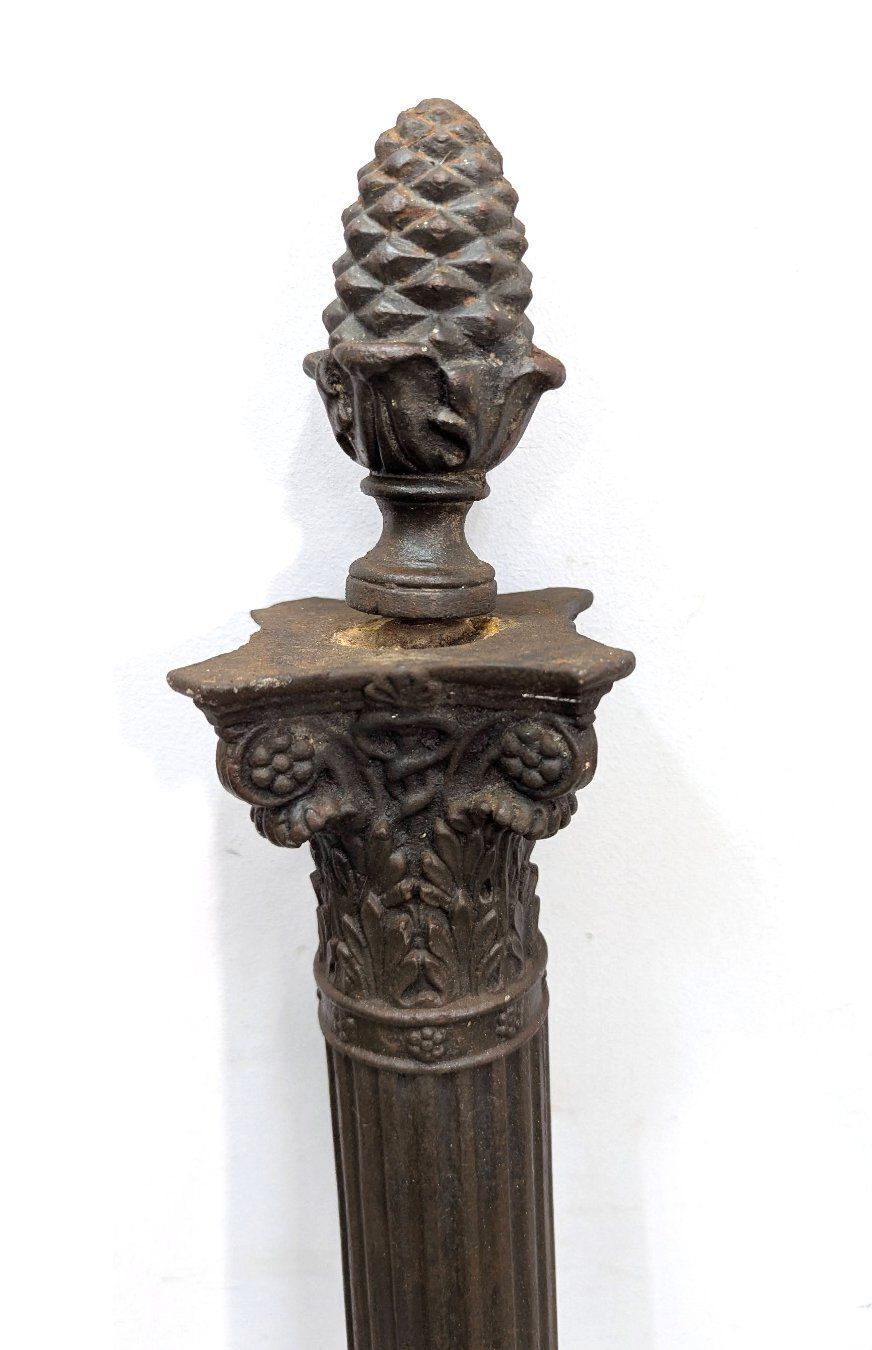 Cast Iron Staircase Banister From The Napoleon III Period photo for sale