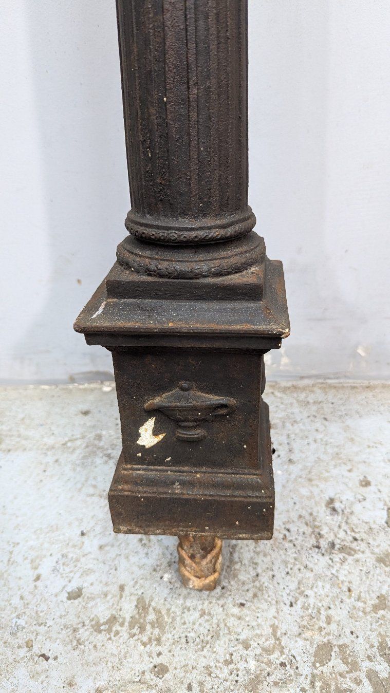 Cast Iron Staircase Banister From The Napoleon III Period photo Home Decor