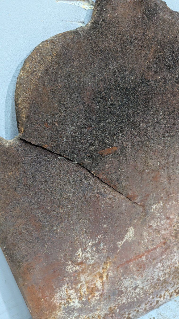 19th Century Cast Iron Fireplace Plate photo buy