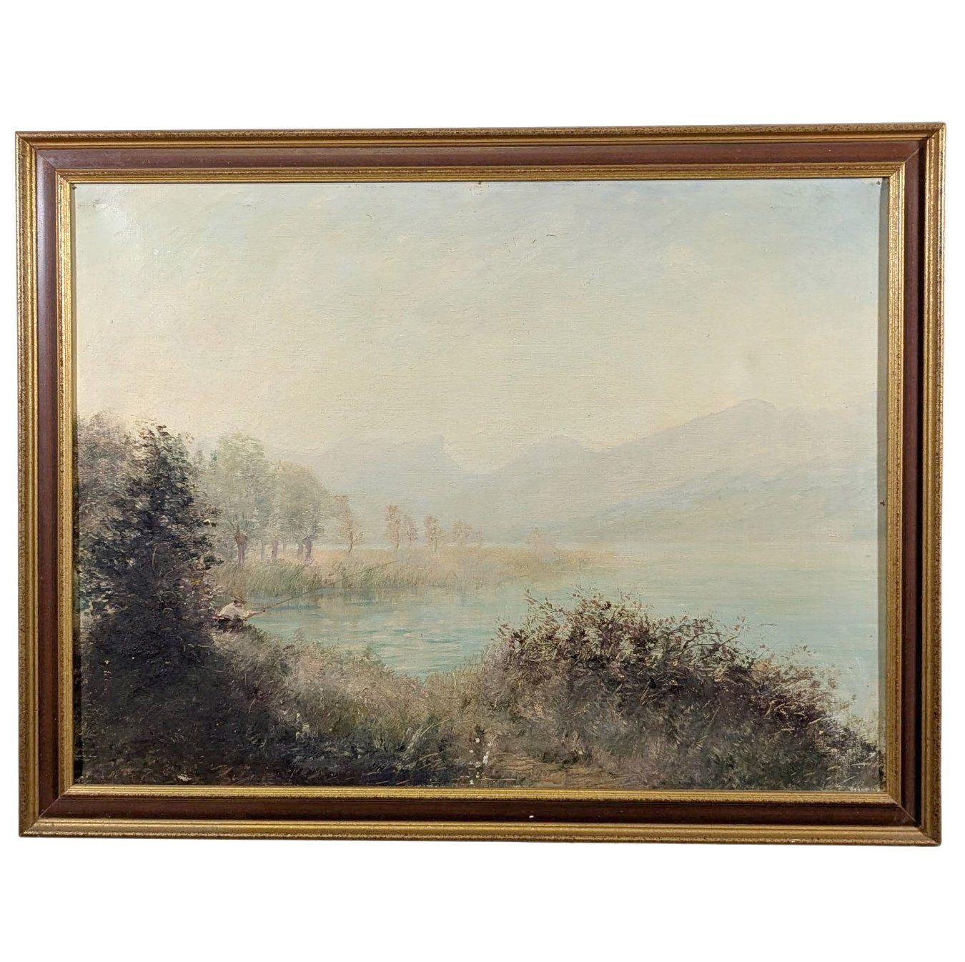 Landscape Oil On Canvas, 1900s, French School