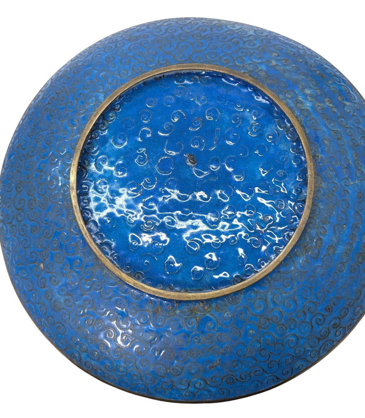 Japanese Cloisonné Dish 1900, 1900s photo Home Decor