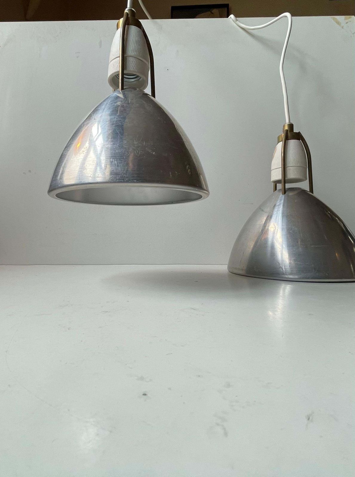Danish Industrial Pendant Lamps By Asger Bay Christiansen, 1970s photo furniture