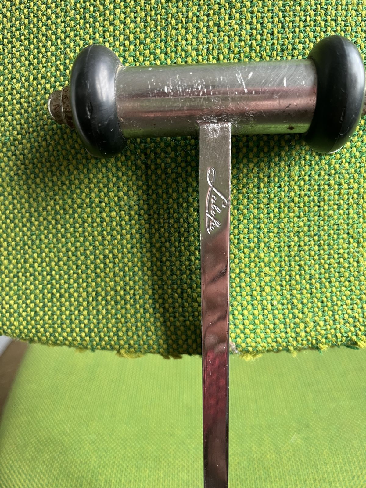 Labofa Denmark Desk Chair – Green Upholstery – Mid Century Modern photo vinterior