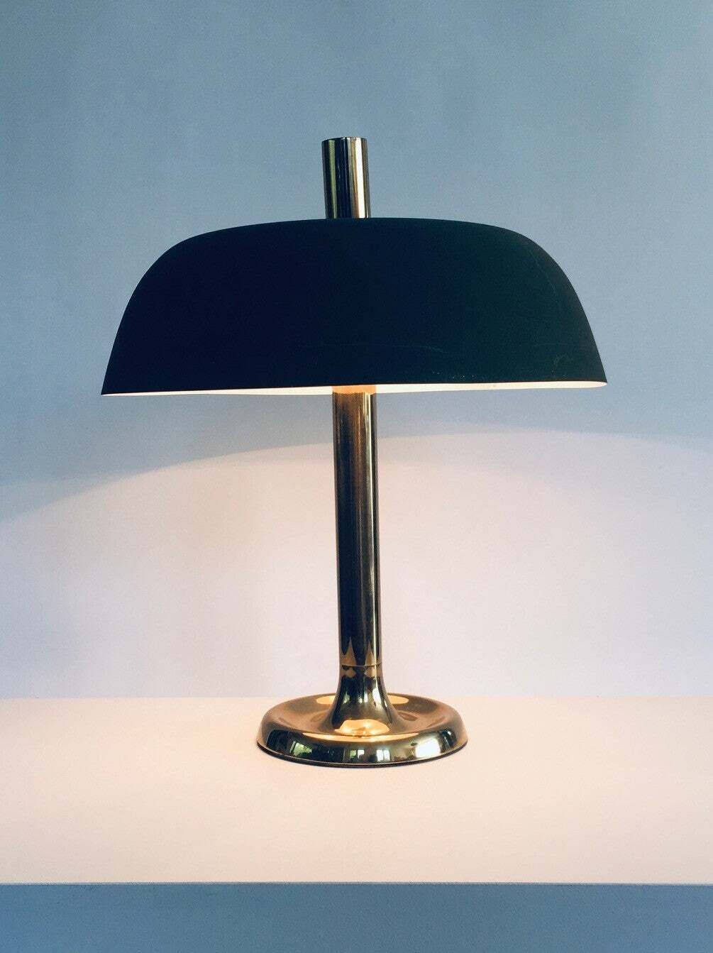 Mid Century Modern Design Mushroom Tafellamp Model 7377 Van Egon Hillebrand, Duitsland, Jaren 1970 photo 550.0