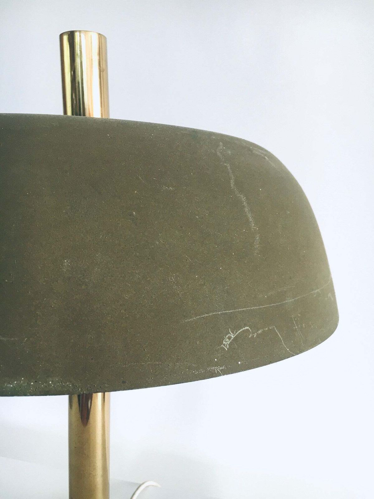 550.0 Midcentury Modern Design Mushroom Table Lamp Model 7377 By Egon Hillebrand, Germany 1970's photo