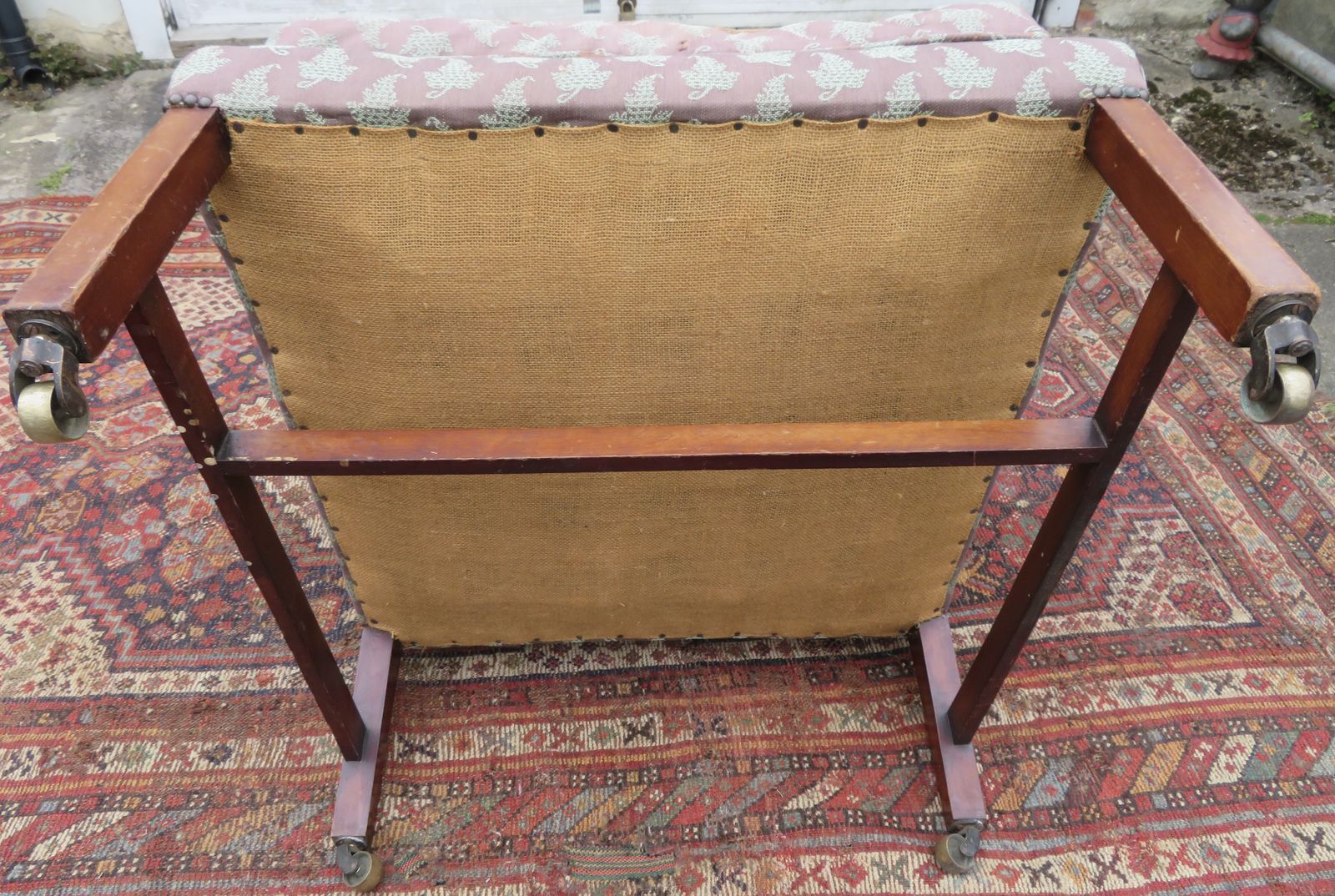 Furniture Howard And Sons Duke Style Armchair. photo