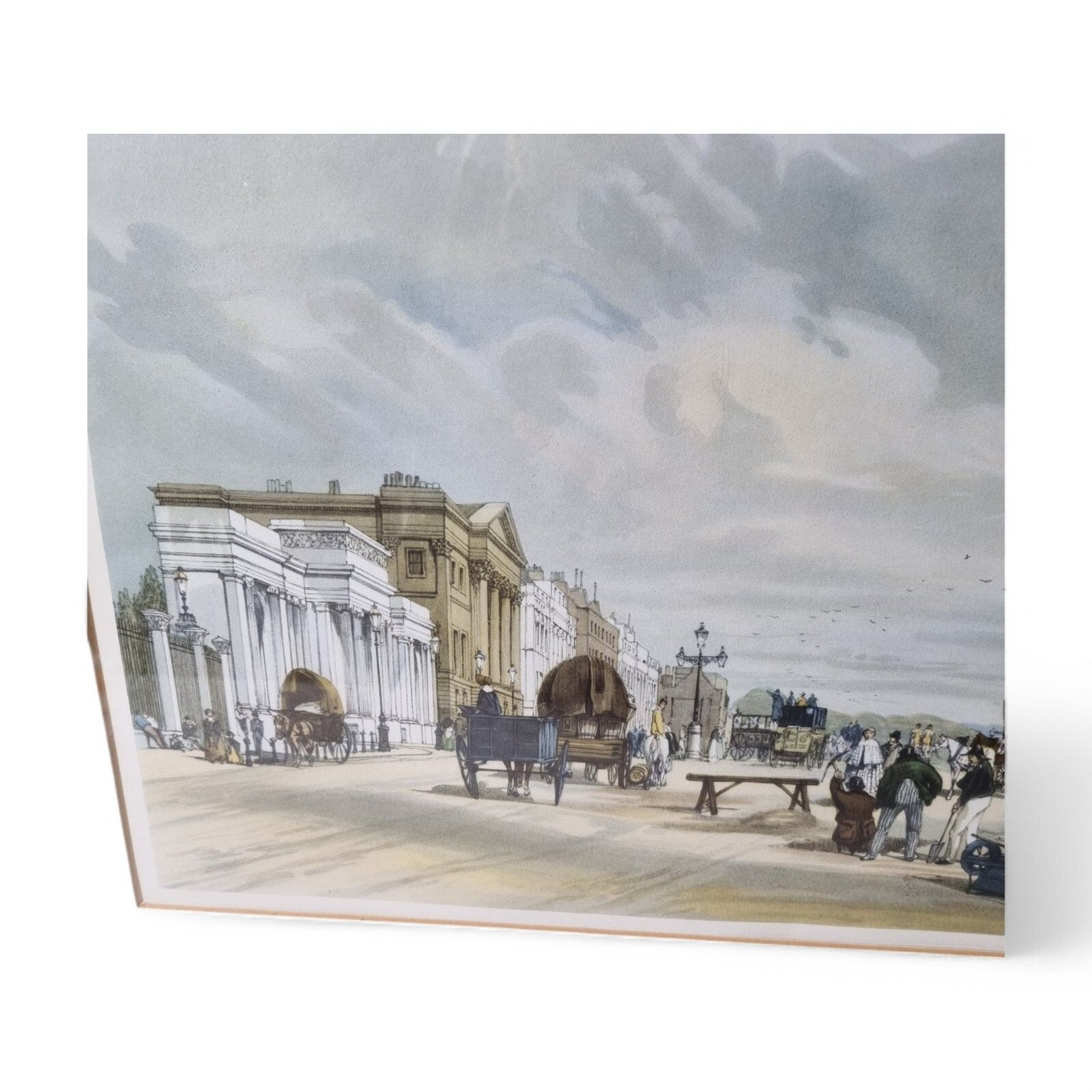 Thomas Shotter Boys 'Hyde Park' 19th Century Lithographs Hand Colouring Wall Art photo 110.0