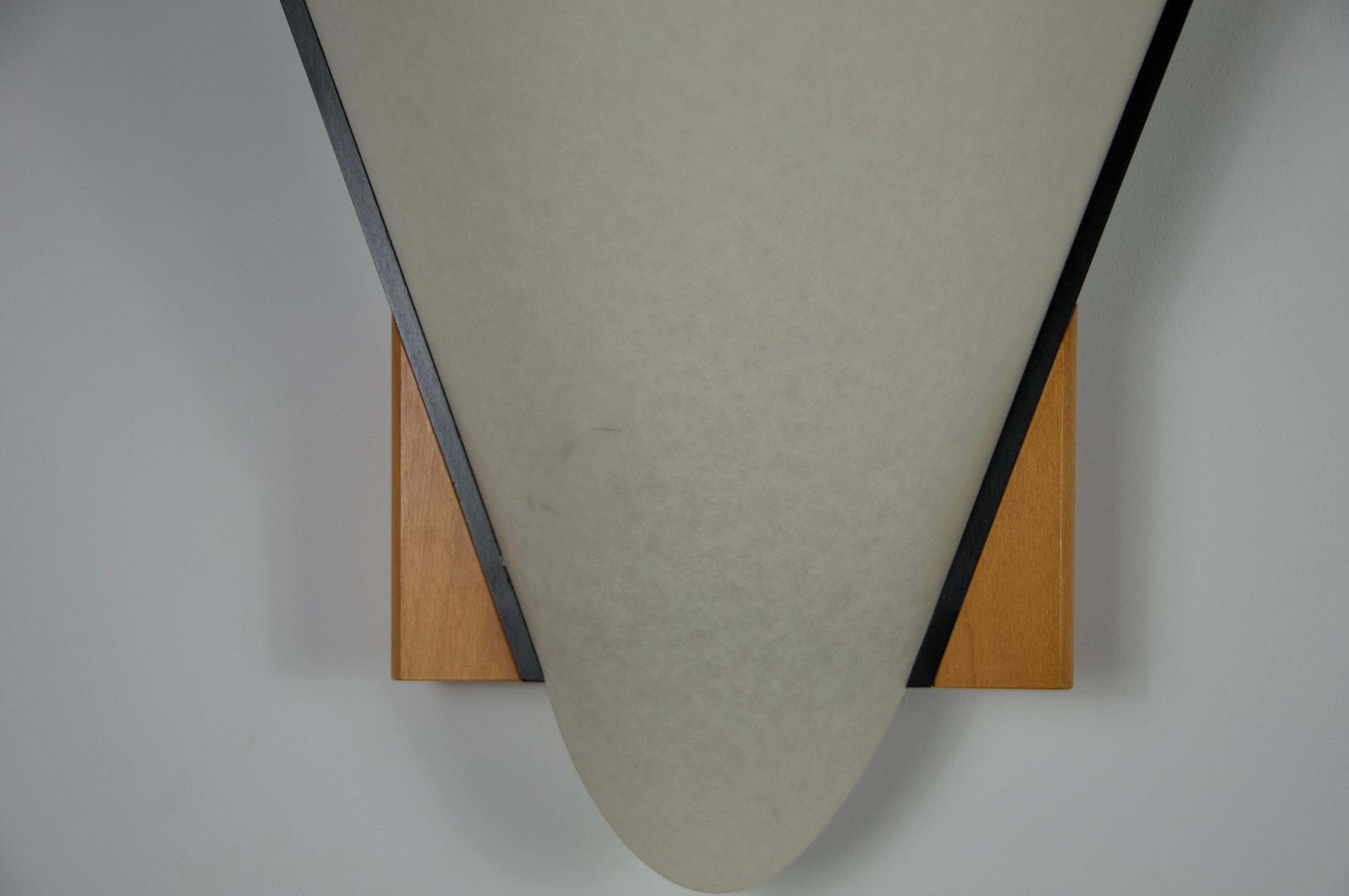 photo for sale Pair Of Wooden Wall Lamps By Domus, 1970s