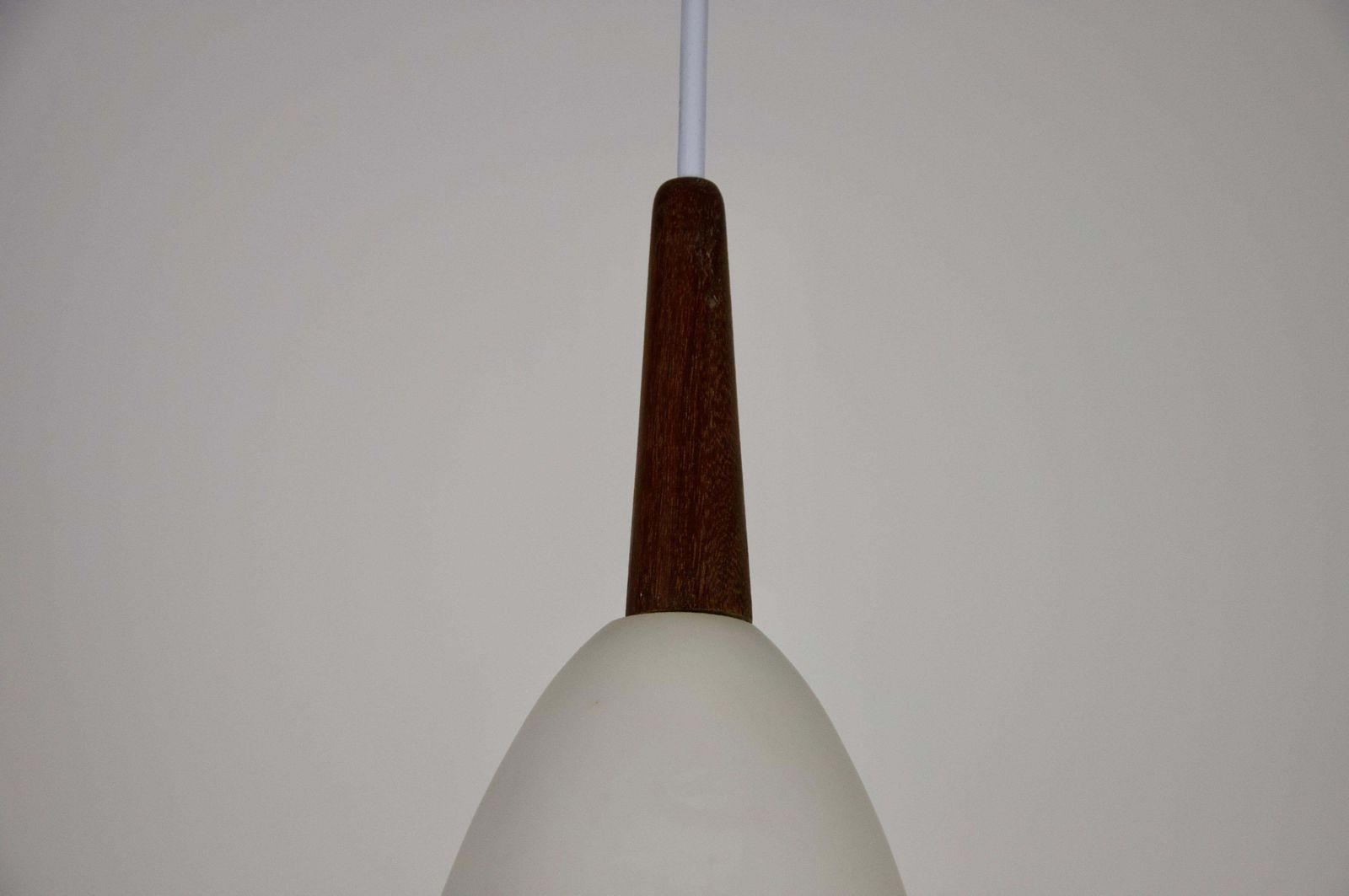 photo furniture Teak And Opal Glass Pendant Lamp By Uno & östen Kristiansson For Luxus Sweden