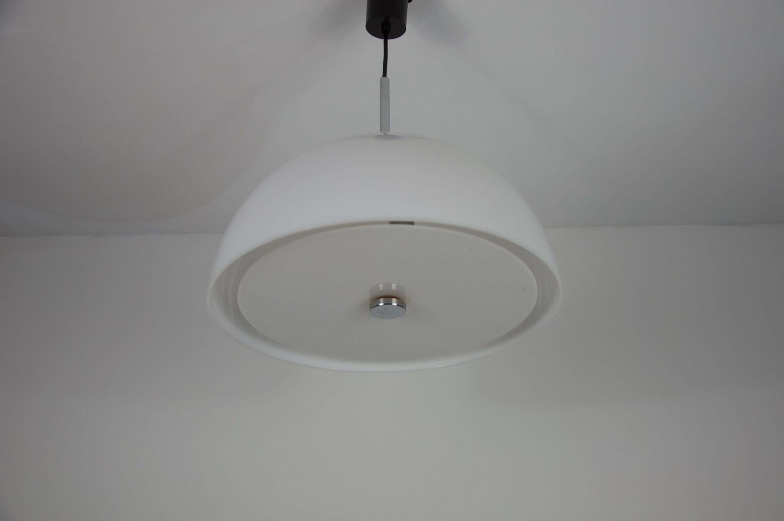 White Space Age Pendant Lamp, Germany, 1970s photo furniture