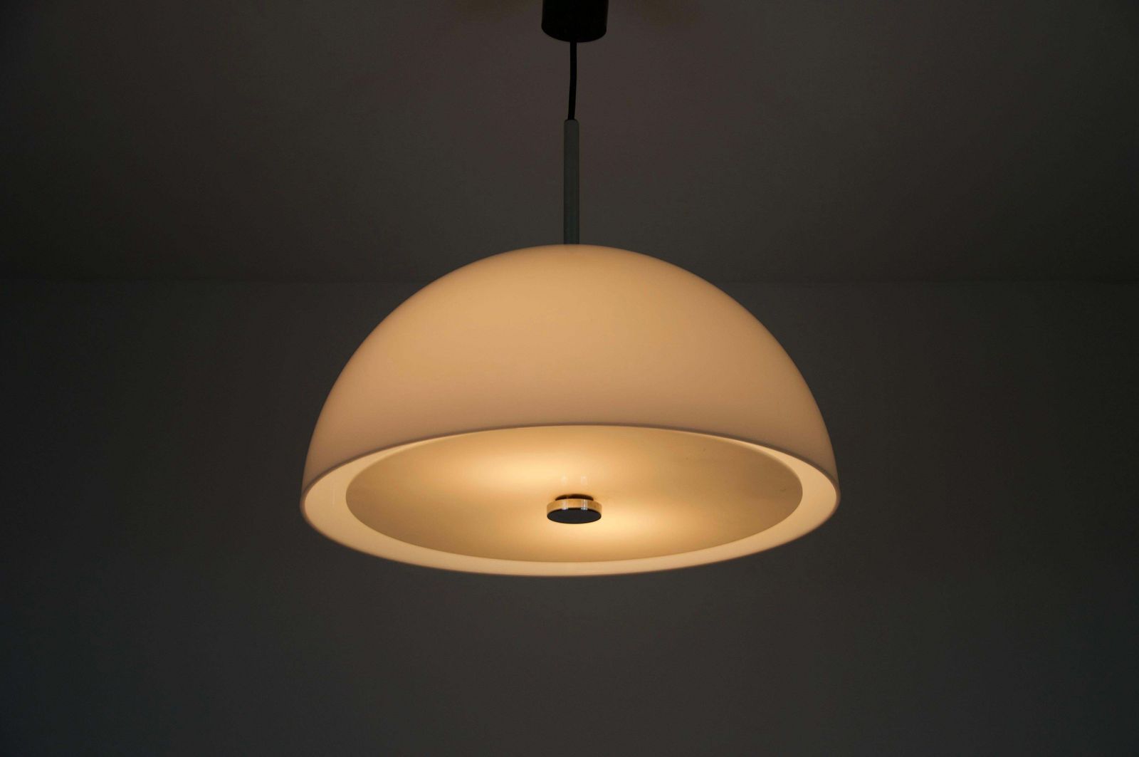 White Space Age Pendant Lamp, Germany, 1970s photo buy