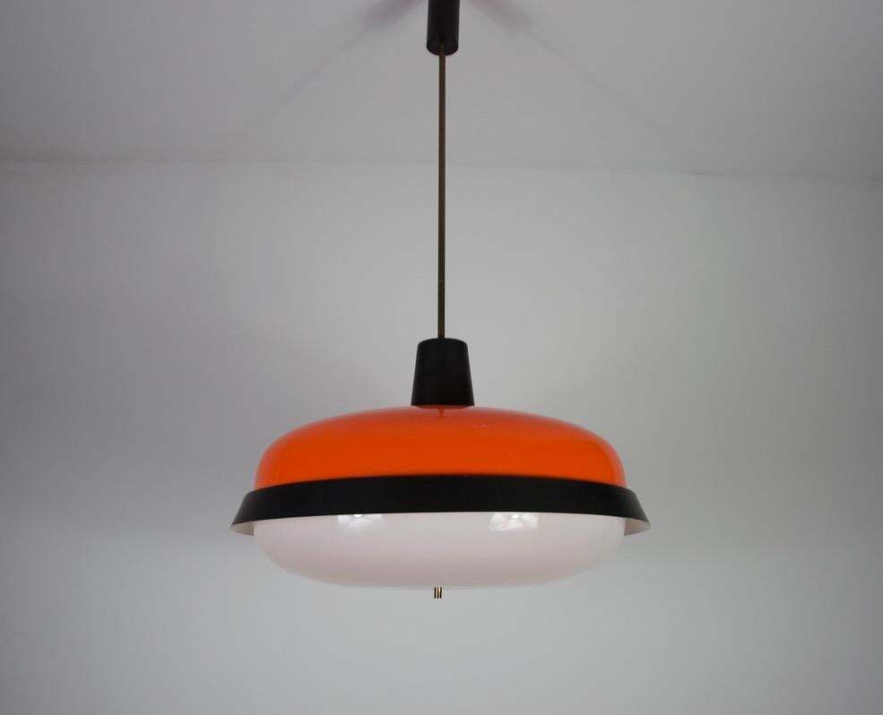 Mid Century Ceiling Lamp By Stilnovo, Italy, 1960s photo vinterior