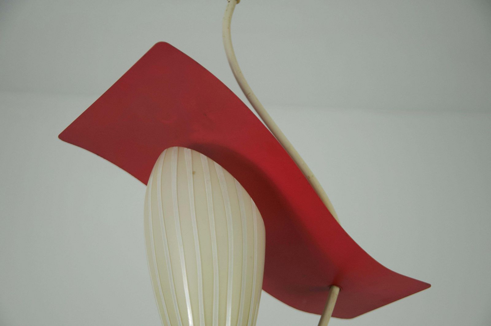 Mid Century Glass And Metal Sputnik Ceiling Lamp, Germany, 1960s photo vintage