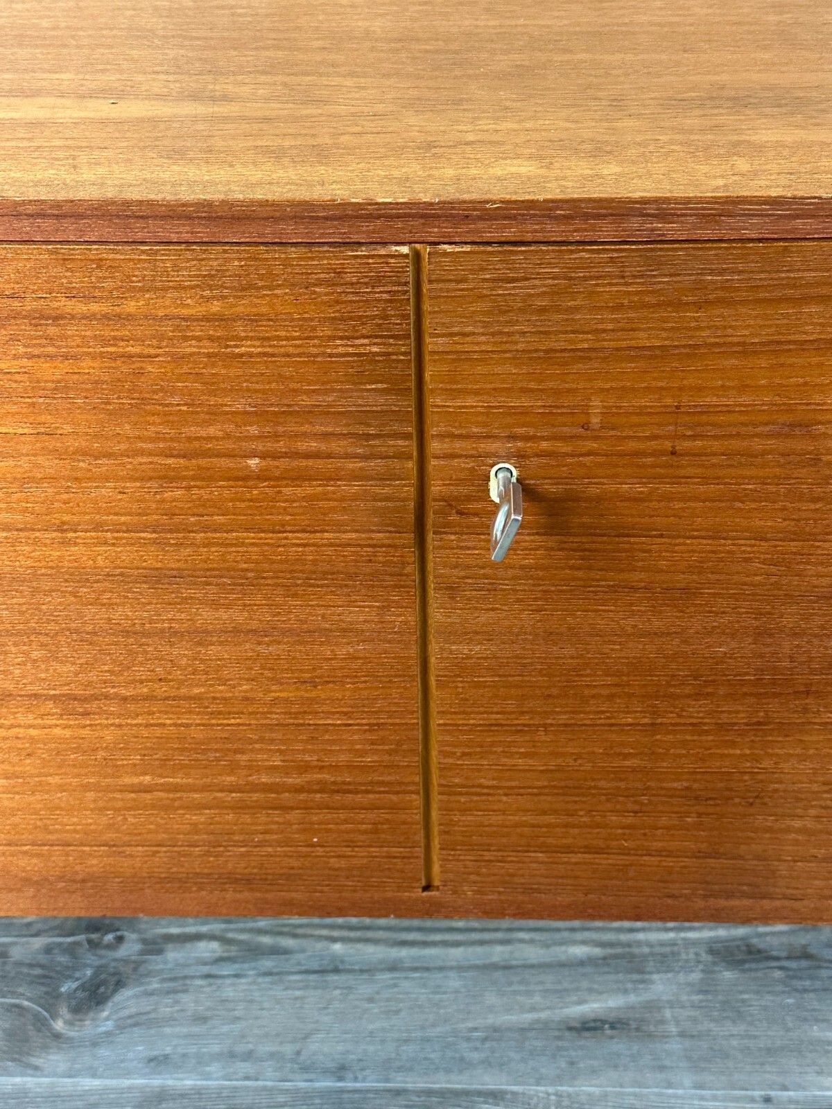 Furniture 60s 70s Teak Sideboard Dresser Cabinet Rego Mobile Danish Modern Design photo