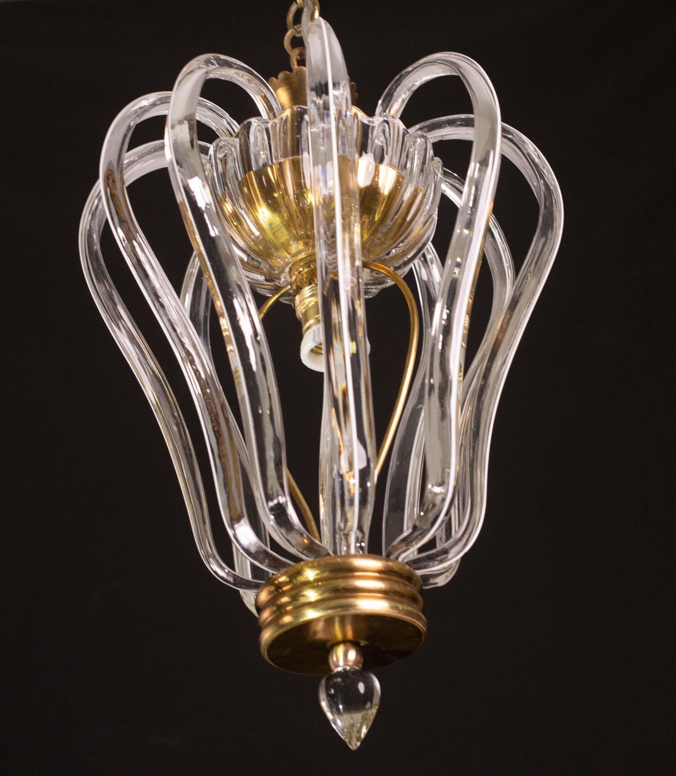 Midcentury Jewel Murano Glass Chandelier By Barovier E Toso, 1950s photo for sale